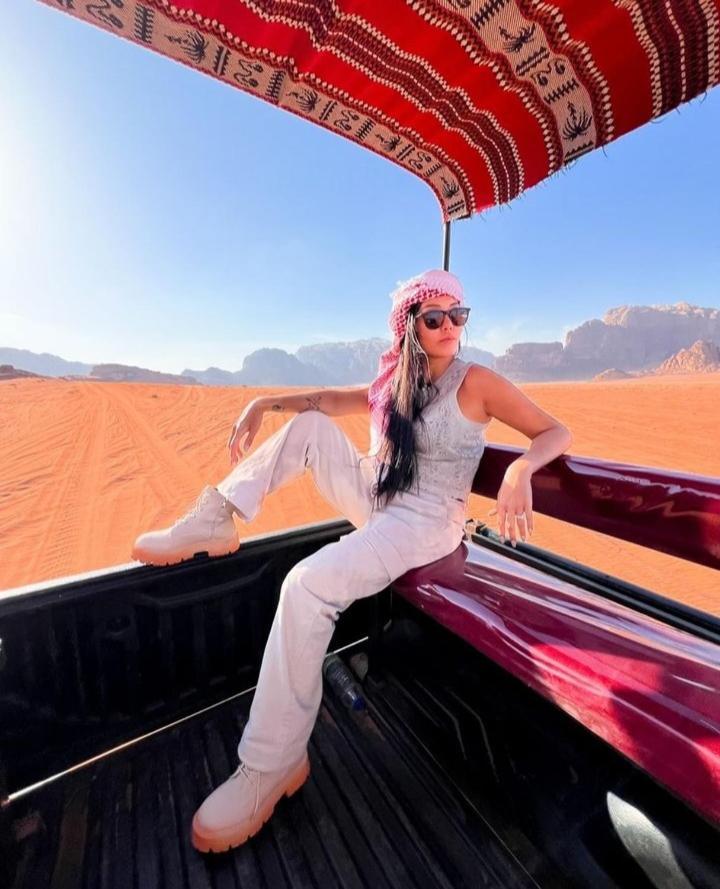 Moon City Camp Bed and Breakfast Wadi Rum Esterno foto